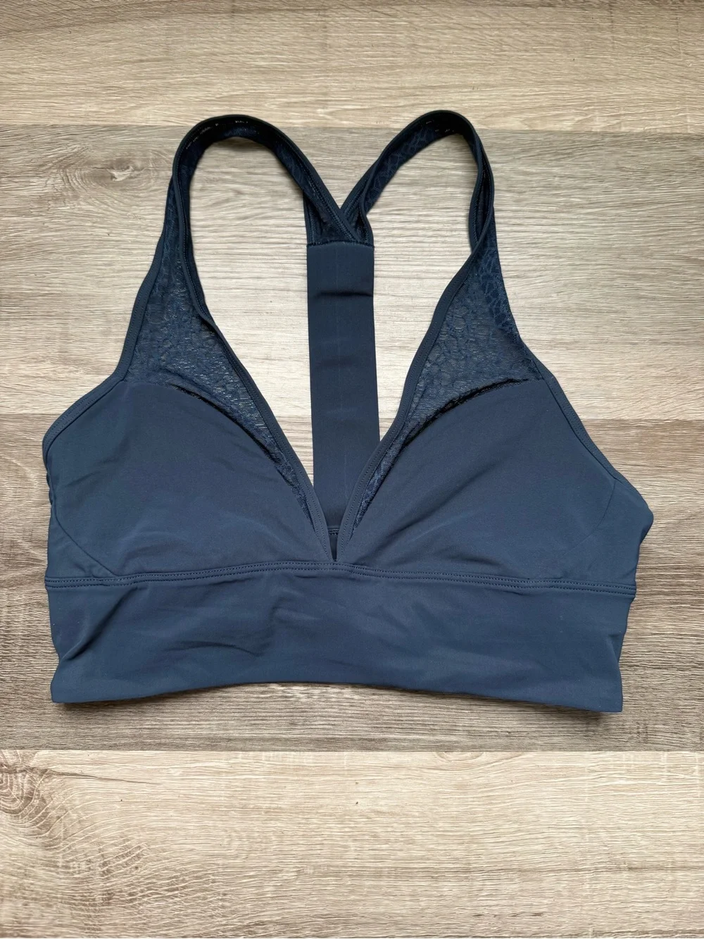 lululemon athletica Navy Racerback Sports Bra
